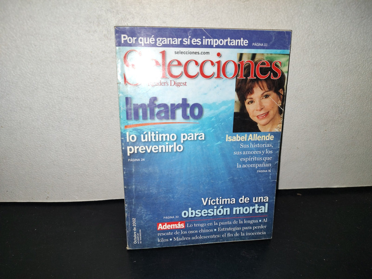 200- Selecciones Del Reader's Digest. Infarto, Lo Último Para Prevenirlo - Octubre, 2002