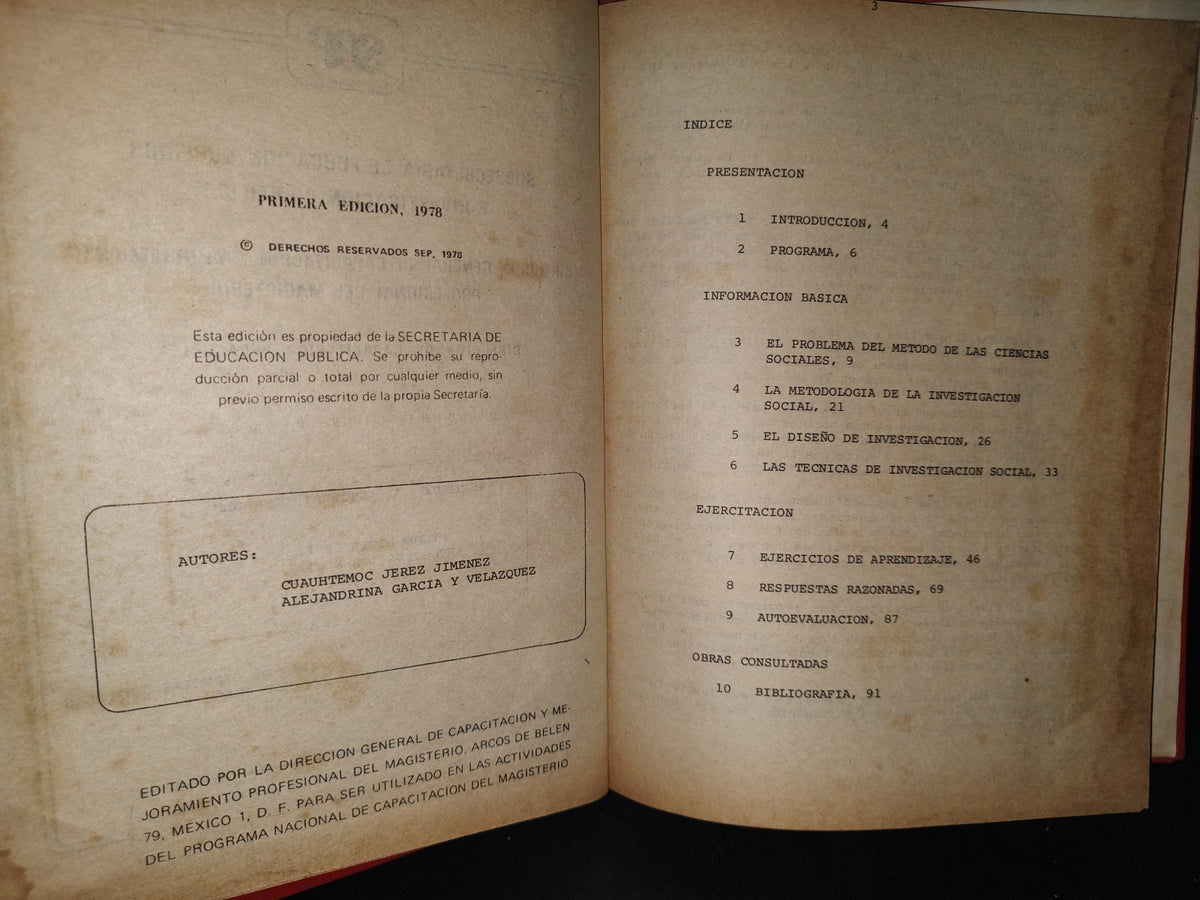 74- Metodología De La Investigación Social - Sep - 1978