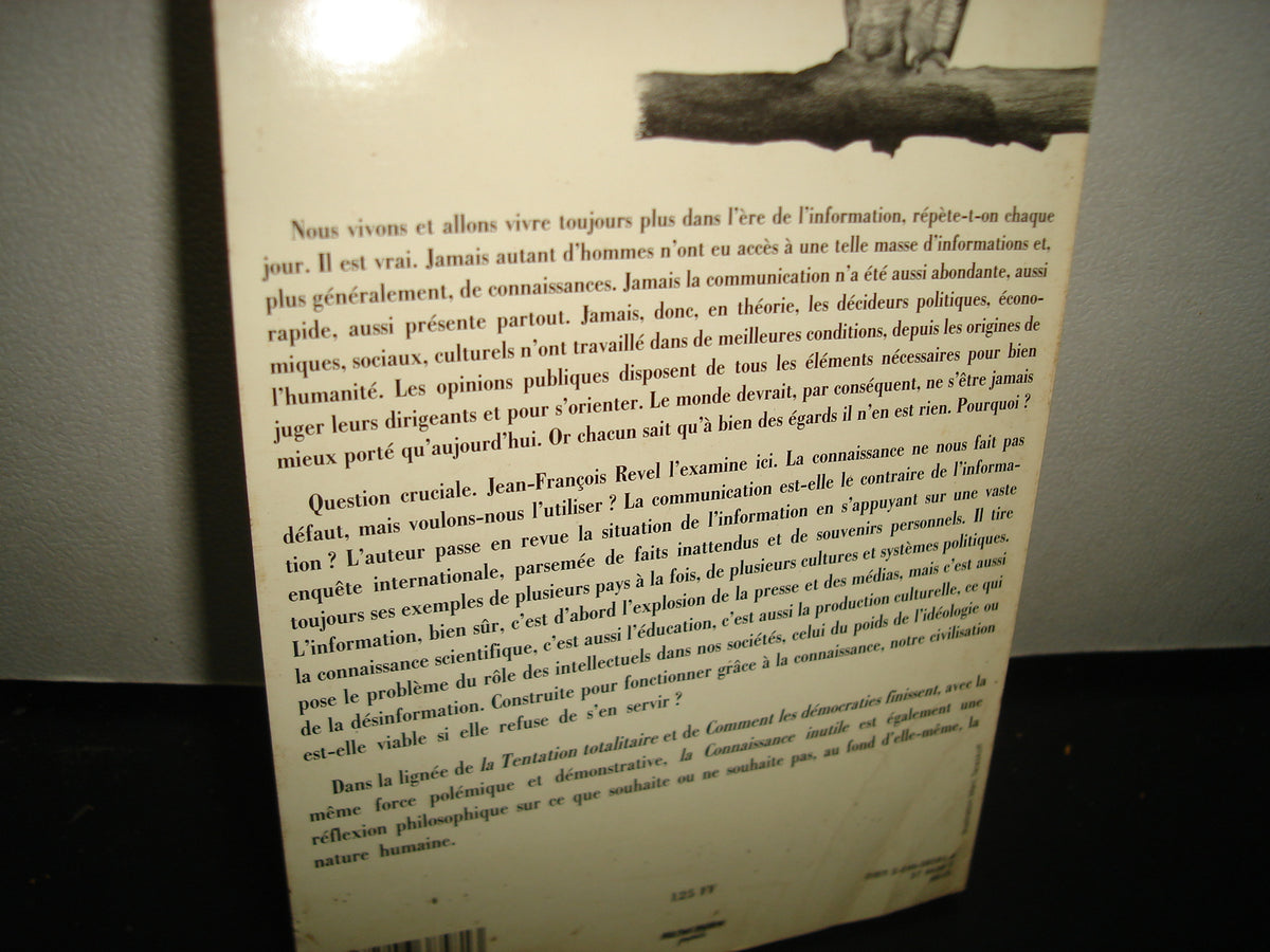 7- Francés - Revel. La Connaissance Inutile - Jean-Francois