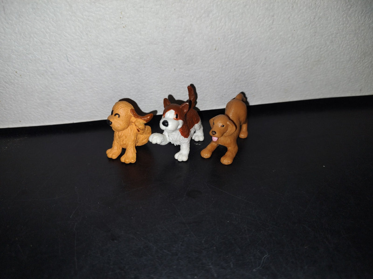 A3- Paquete De 3 Perritos De Juguete - 90'S