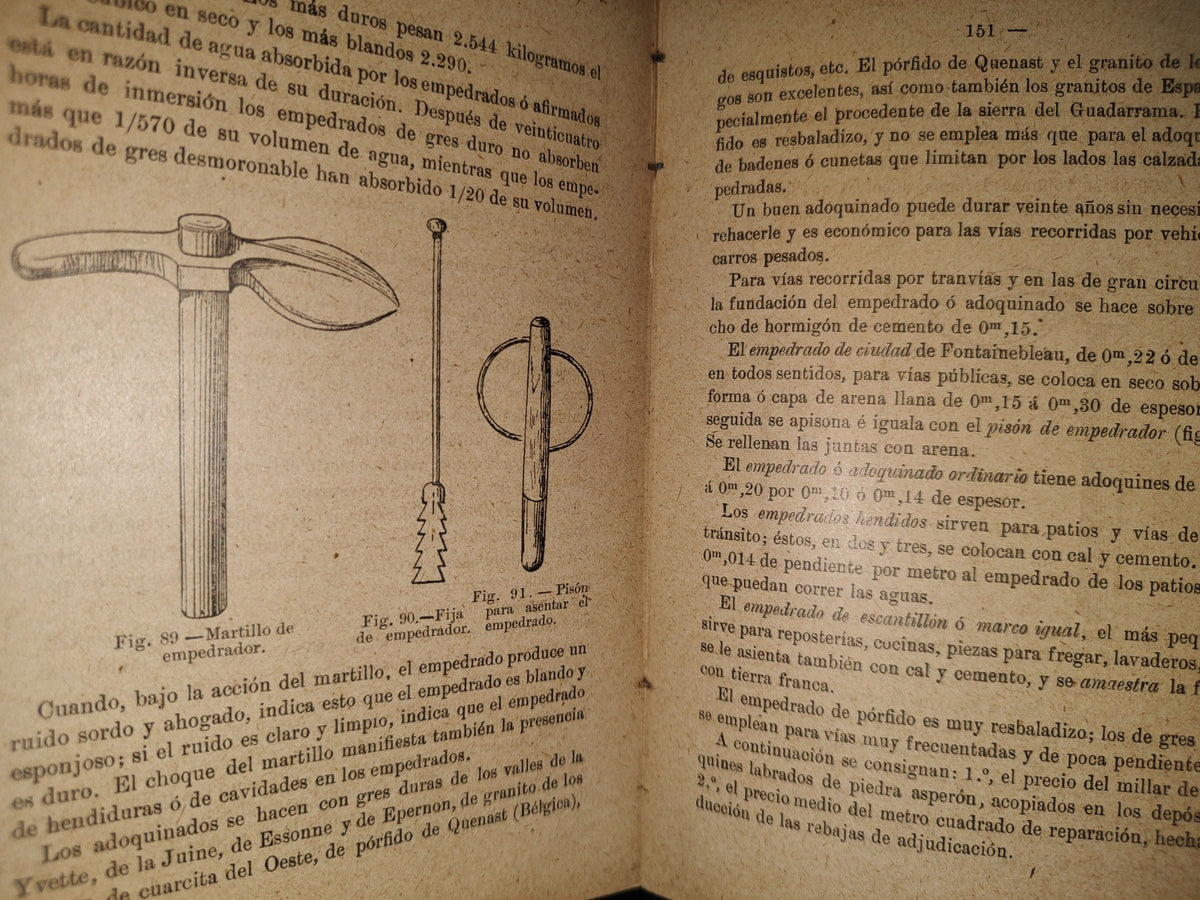 64- Pequeña Enciclopedia Práctica De Construcción 8. Pintura, Vidriería, Decoración, Empedrados, Embaldosados - Antonio Aguirre - 1899