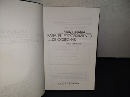 114- Maquinaria Para El Procesamiento De Cosechas - Biswa Nath Ghosh
