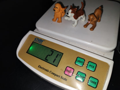 A3- Paquete De 3 Perritos De Juguete - 90'S