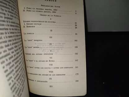 80- Marx Y Engels. El Origen De La Familia, La Propiedad Privada Y El Estado