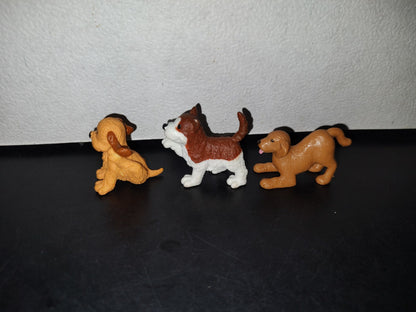 A3- Paquete De 3 Perritos De Juguete - 90'S