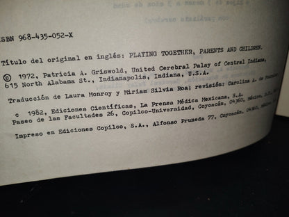 74- Jugando Juntos. Padres E Hijos - La Prensa Médica Mexicana S. A.