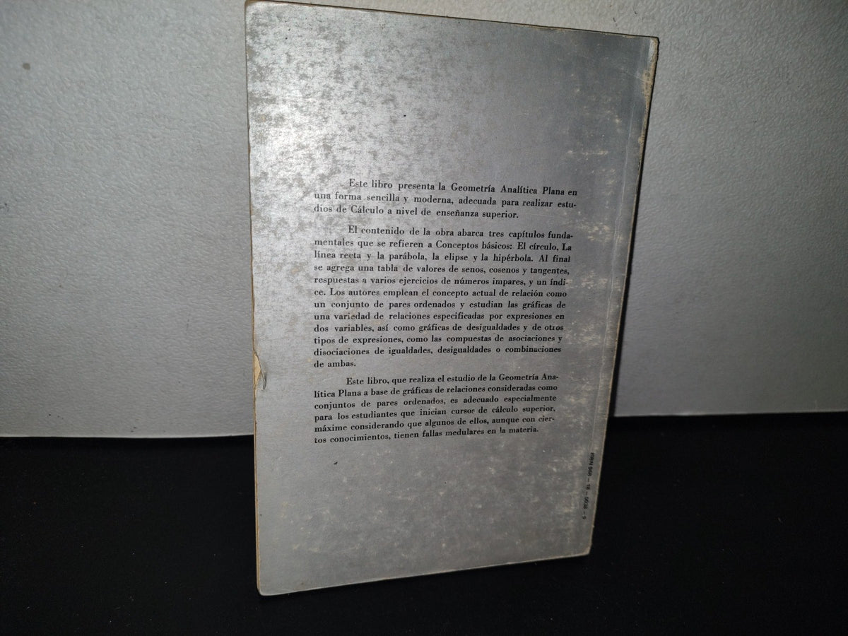 80- Geometría Analítica Bidimensional. Subconjuntos Del Plano - Howard E. Taylor