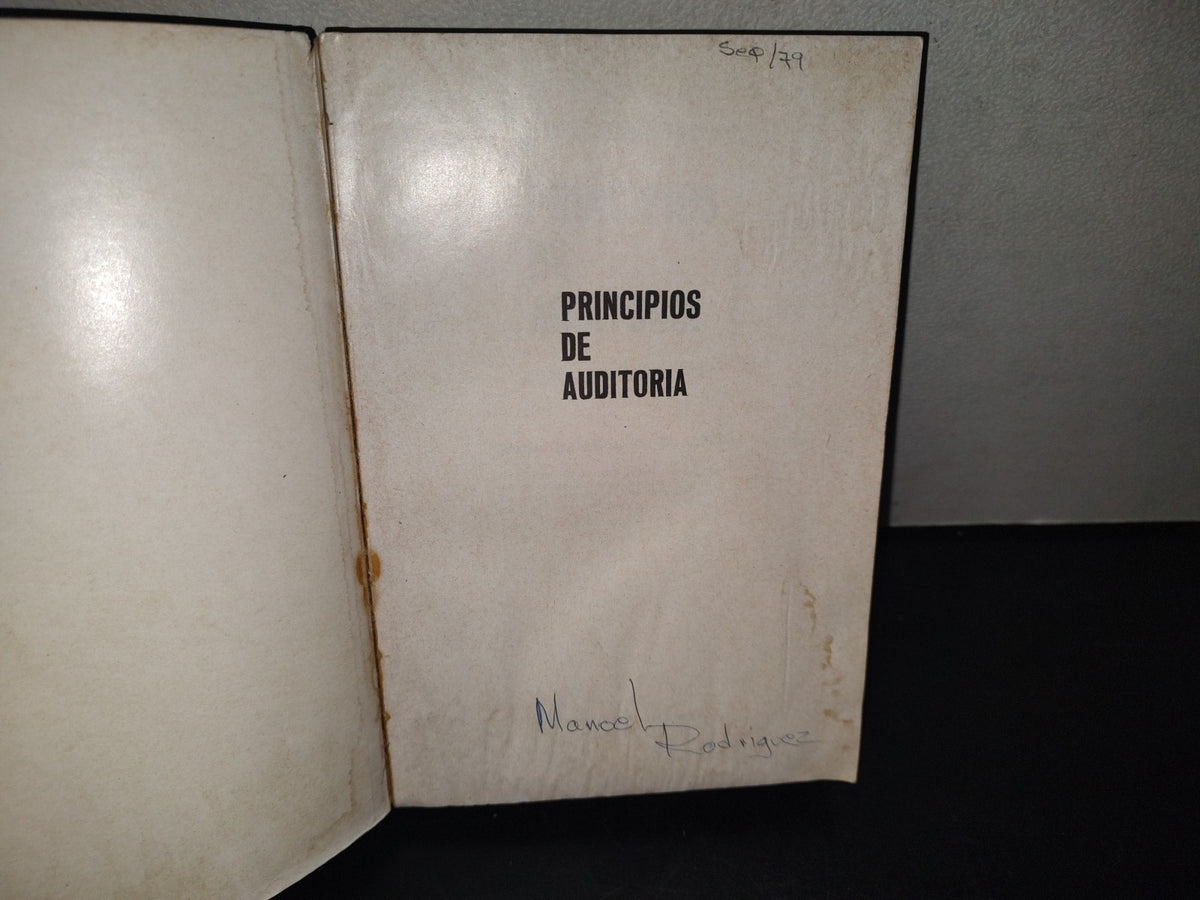 209- Principios De Auditoría - Walter B. Meigs