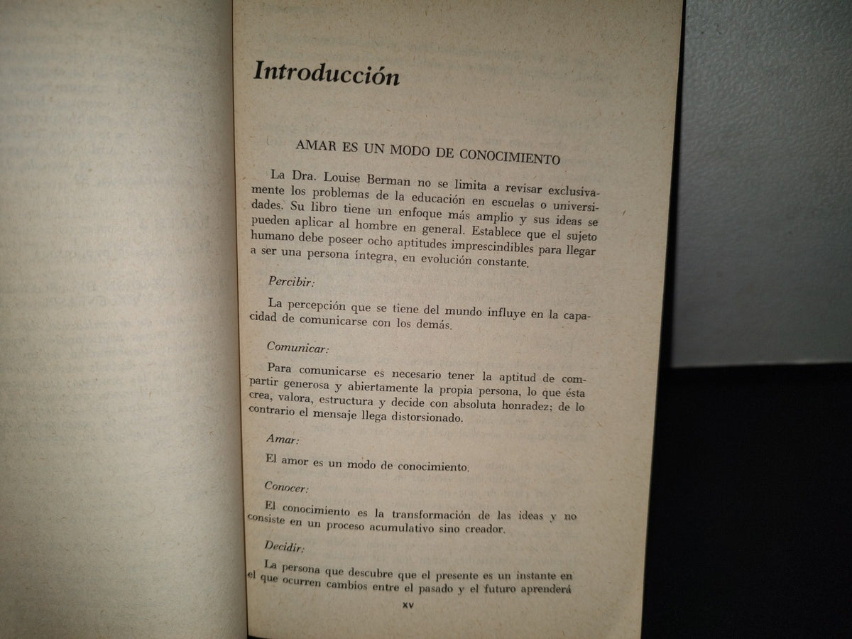 151- Nuevos Objetivos En El Programa Escolar - Louise M. Berman - 1974