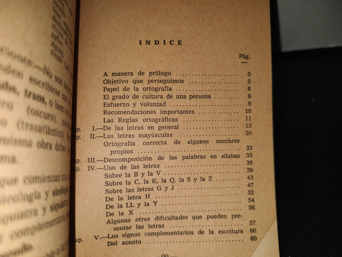 85- Manual De Ortografía. Prof. González Del Castillo. Colección Adelita - 1955