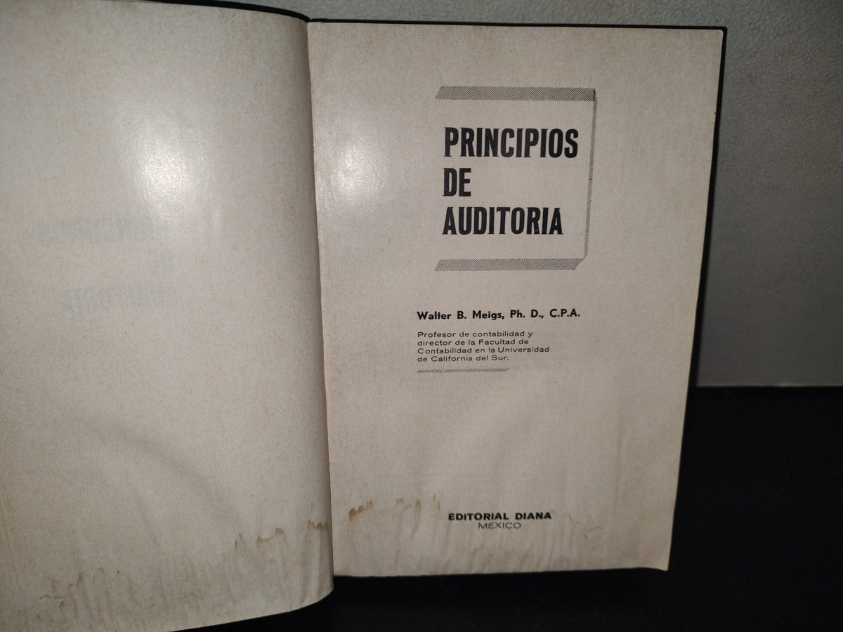 209- Principios De Auditoría - Walter B. Meigs