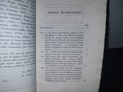 128- I Fioretti Di San Francesco. Ulrico Hoepli. Editore-Libraio Della Real Casa. Milano 1926