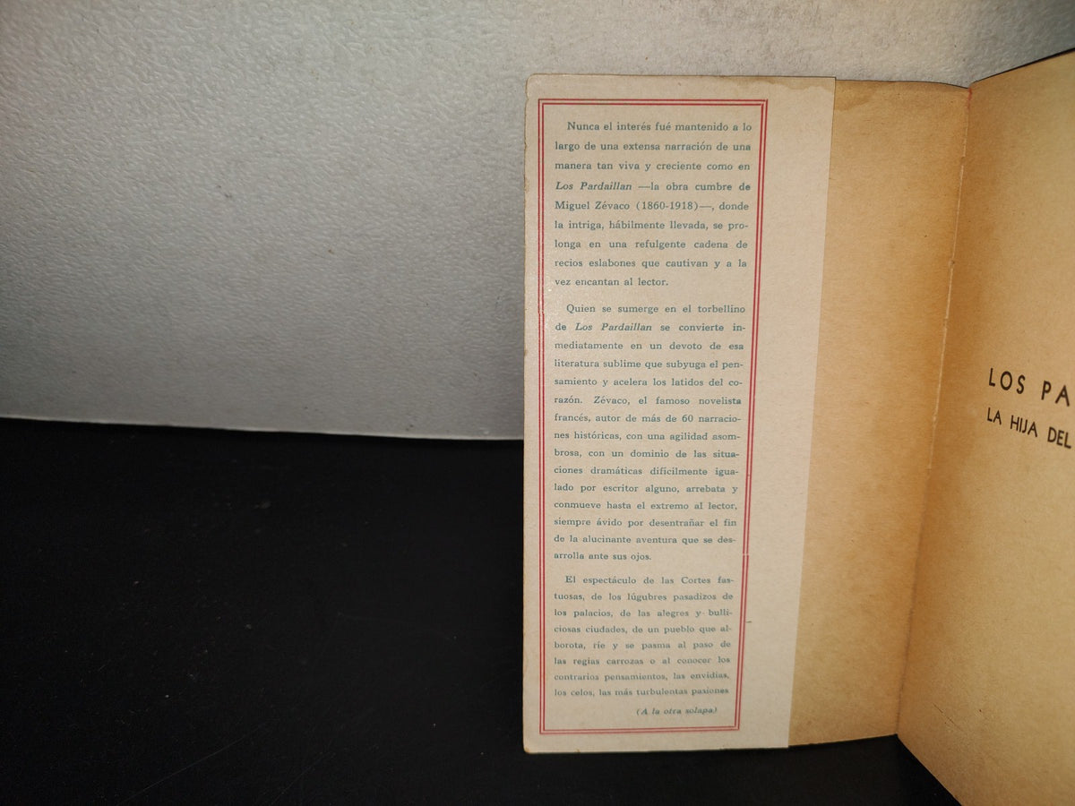 202- Los Pardaillán. La Hija Del Rey Hugonote - México, D. F., 1944
