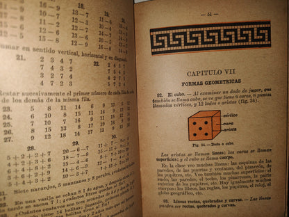 34- Aritmética Y Nociones De Geometría. Primer Libro - J. E. Rozán - 1959