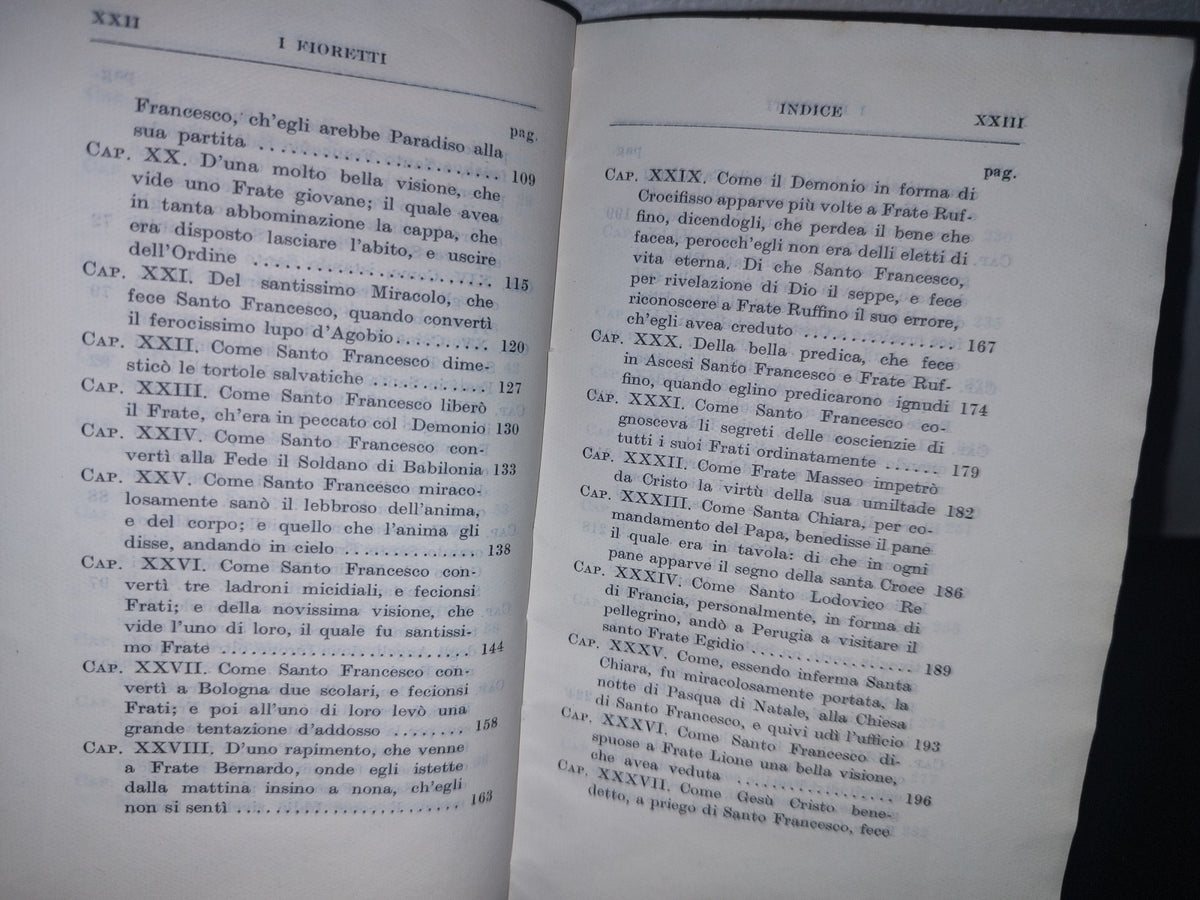 128- I Fioretti Di San Francesco. Ulrico Hoepli. Editore-Libraio Della Real Casa. Milano 1926