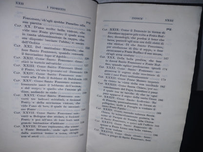 128- I Fioretti Di San Francesco. Ulrico Hoepli. Editore-Libraio Della Real Casa. Milano 1926