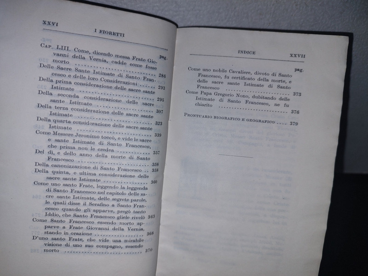 128- I Fioretti Di San Francesco. Ulrico Hoepli. Editore-Libraio Della Real Casa. Milano 1926