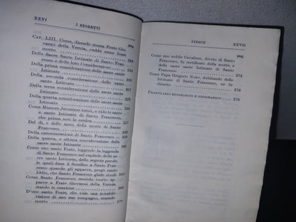 128- I Fioretti Di San Francesco. Ulrico Hoepli. Editore-Libraio Della Real Casa. Milano 1926
