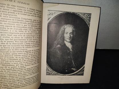 75- Voltaire - David Federico Strauss - Biografías Grandesa 1954