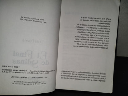 201- El Final De Salinas. Entre La Recesión Y La Devaluación - Luis Pazos