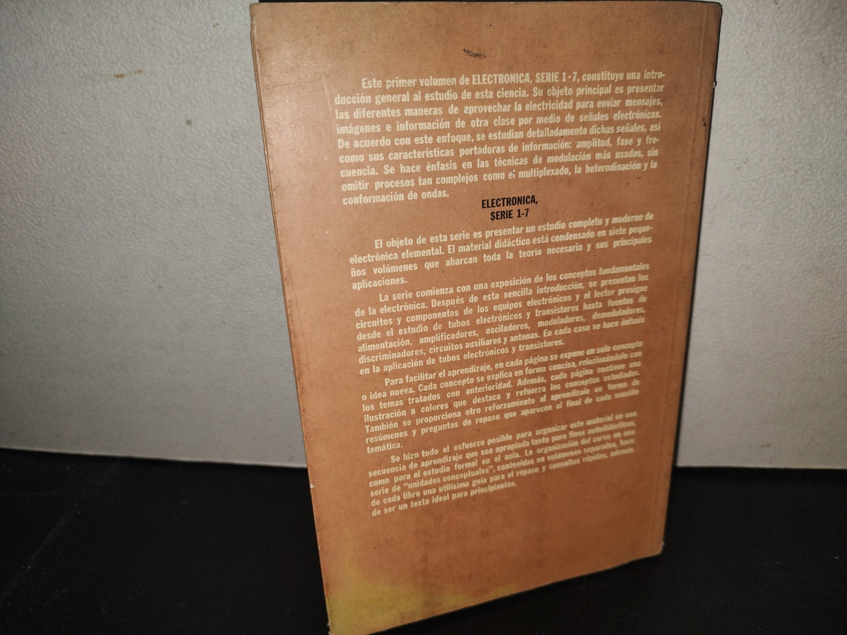 196- Electrónica Uno - Harry Mileaf. Editorial Limusa