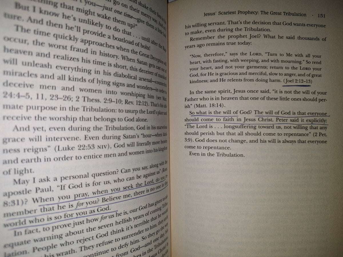153- The Merciful God Of Prophecy. His Loving Plan For You In The End Times - Tim Lahaye - First Warner Books Printing: October 2002