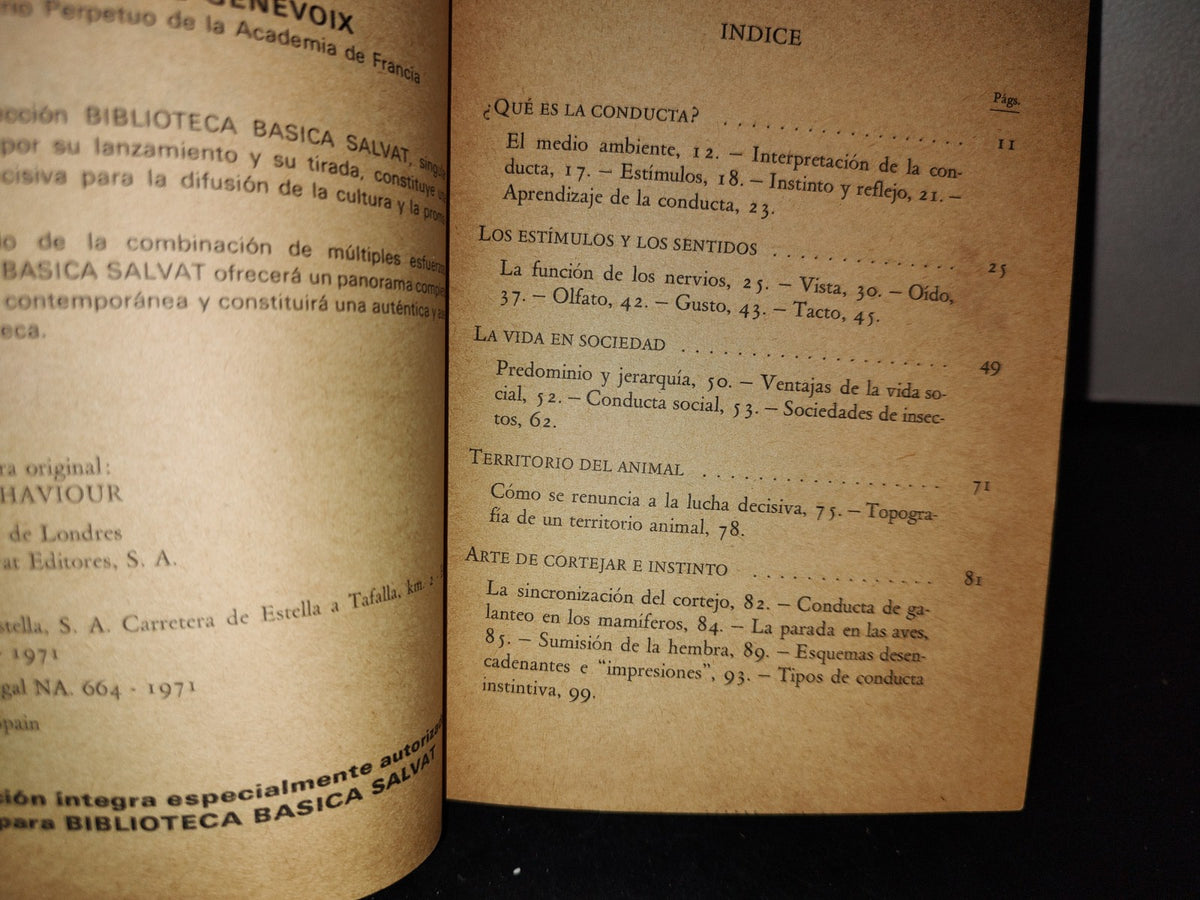 50- La Conducta De Los Animales - J. D. Carthy