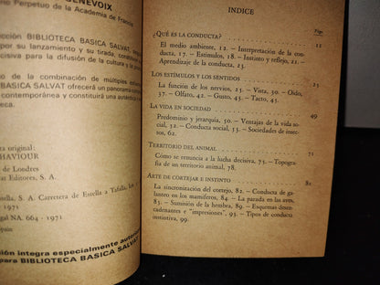 50- La Conducta De Los Animales - J. D. Carthy