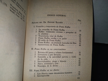 84- La Cosmovisión De Franz Kafka - Agustín Basave Fernández Del Valle - Primera Edición 1977