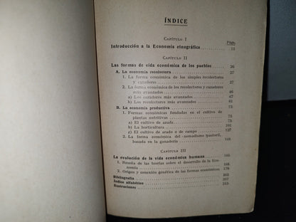 64- Colección Labor. Vida Económica De Los Pueblos - Fritz Krause - 1932