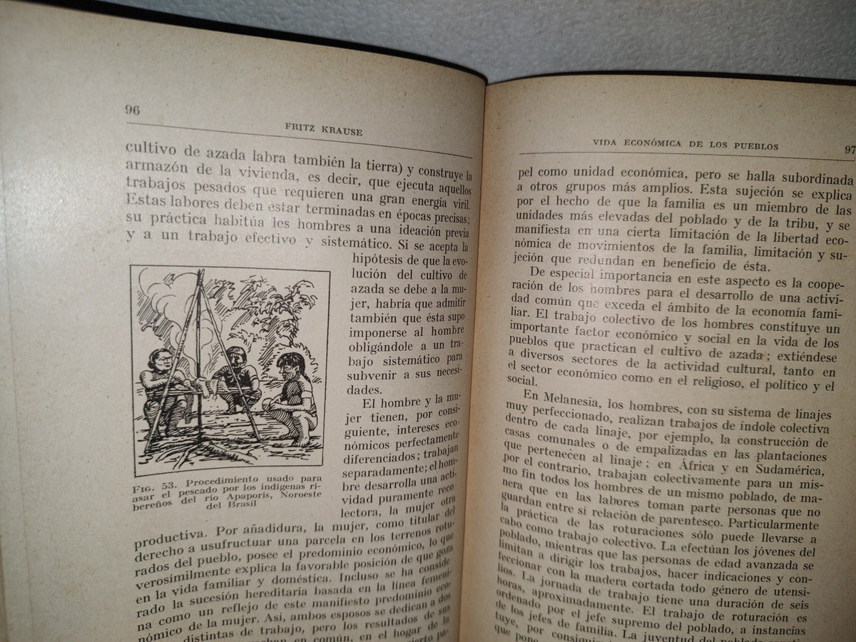 64- Colección Labor. Vida Económica De Los Pueblos - Fritz Krause - 1932