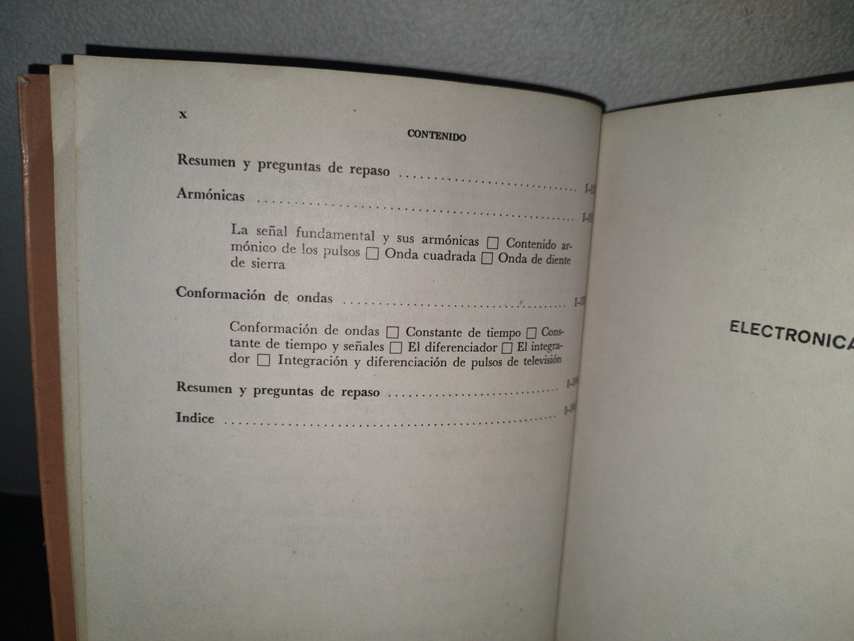 196- Electrónica Uno - Harry Mileaf. Editorial Limusa