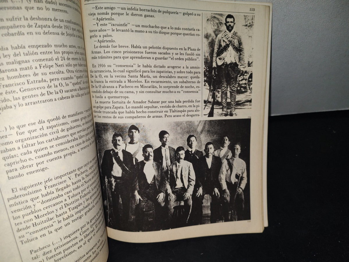74- El Amor A La Tierra. Emiliano Zapata - Enrique Krauze. Fondo De Cultura Económica. Biografías Del Poder / 3