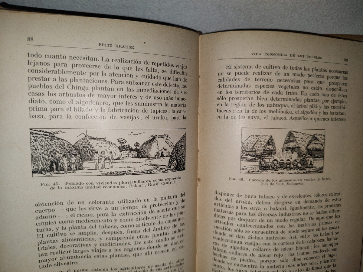 64- Colección Labor. Vida Económica De Los Pueblos - Fritz Krause - 1932