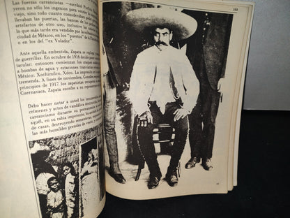 74- El Amor A La Tierra. Emiliano Zapata - Enrique Krauze. Fondo De Cultura Económica. Biografías Del Poder / 3