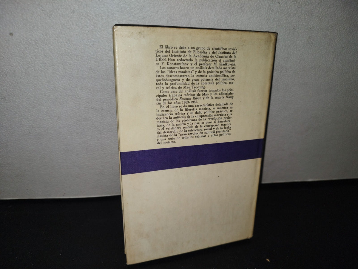 84- Crítica De Las Concepciones Teóricas De Mao Tse-Tung - Editorial Progreso, 1973