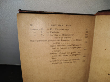60- Francés- Le Transvaal Et L'Angleterre En Afrique Du Sud - Georges Aubert - Première Édition 1899