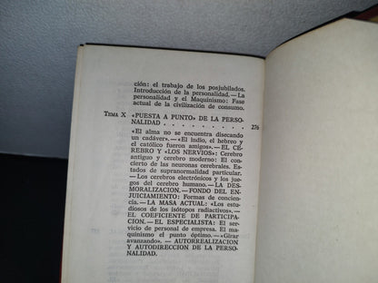89- La Personalidad. Arte De Afirmarla Y Ejercerla - Dr. P.Portabella Duran - Editorial Bruguera. Edición Especial, 1972