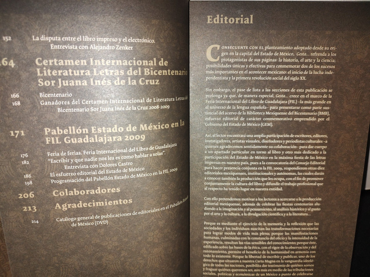57- Gesta. Historia, Arte Y Ciencia En El Estado De México. Edición Especial