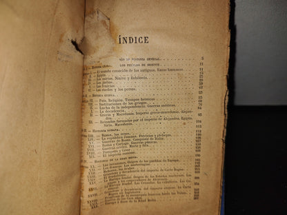 63- Curso De Historia. Compendio De Historia General - G. Ducoudray - 1890