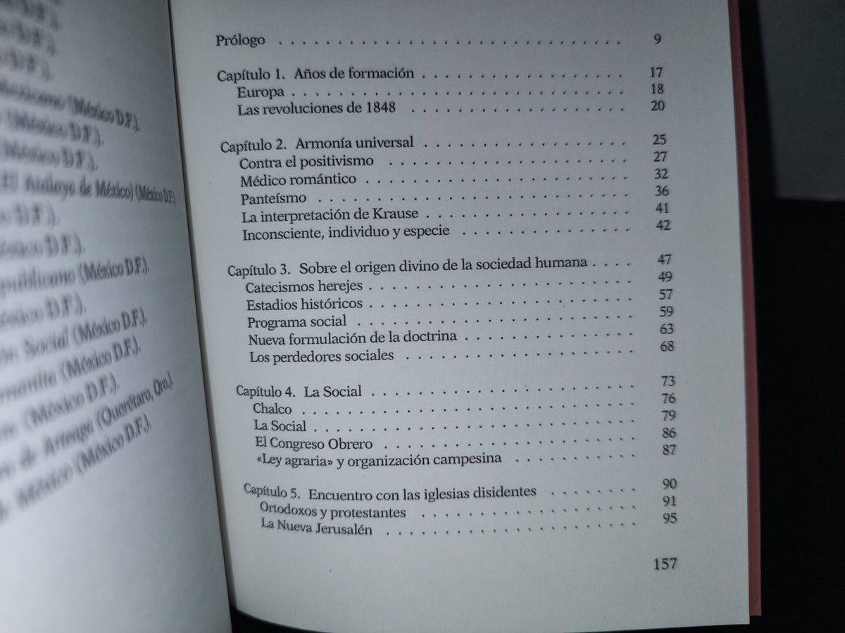 93- Rhodakanaty Y La Formación Del Pensamiento Socialista En México - Carlos Illades - 1A. Ed. 2002