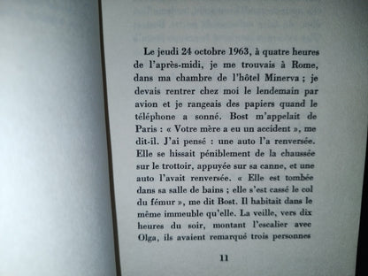 91- Une Mort Très Douce - Simone De Beauvoir - Gallimard 1964