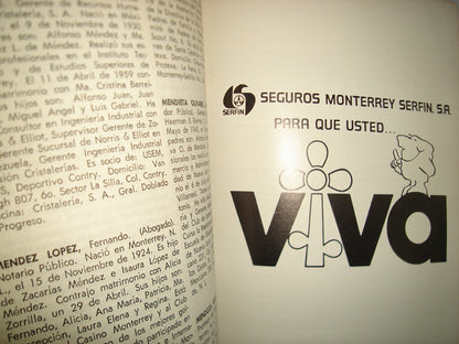 160- Quién Es Quién En Monterrey - Edición 1976-77