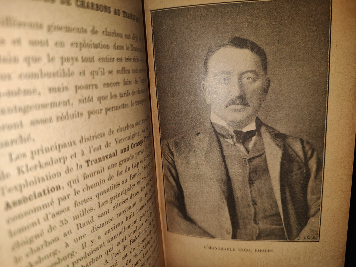 60- Francés- Le Transvaal Et L'Angleterre En Afrique Du Sud - Georges Aubert - Première Édition 1899
