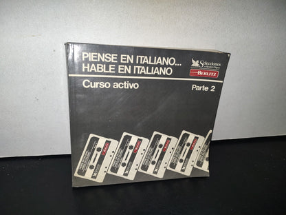 83- Reader'S Digest. Berlitz. Piense En Italiano... Hable En Italiano. Curso Activo Parte 2 - 1988
