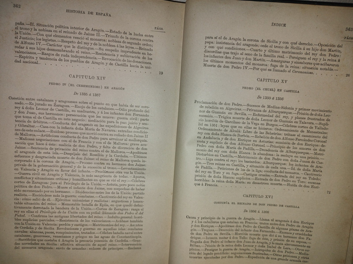 65- Historia General De España - Don Modesto Lafuente - Tomo Quinto - 1888