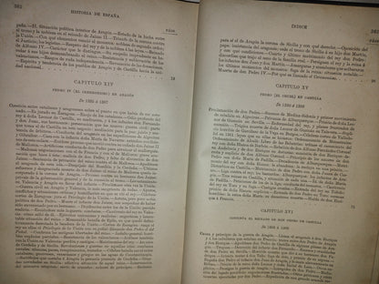 65- Historia General De España - Don Modesto Lafuente - Tomo Quinto - 1888
