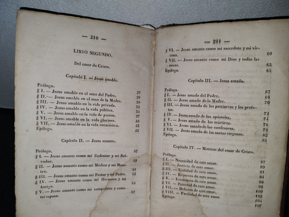 64- Manual De Los Cristianos, Dividido En Cuatro Libros. Obra Utilísima - París, Librería De Rosa, 1841