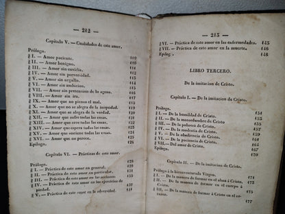 64- Manual De Los Cristianos, Dividido En Cuatro Libros. Obra Utilísima - París, Librería De Rosa, 1841