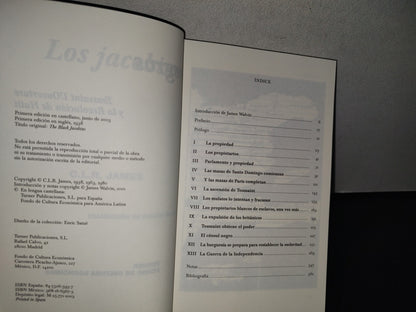 93- Los Jacobinos Negros. Toussaint L'Ouverture Y La Revolución De Haití. C. L. R. James 1. Ed. 2003